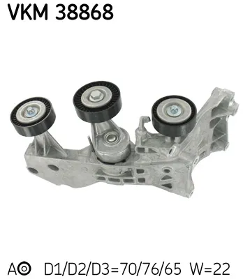 Tensor de correa, correa poli V Mercedes-Benz A-CLASS · Mercedes-Benz B-CLASS Sports Tourer