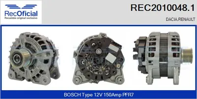 Alternador Renault MEGANE IV Hatchback