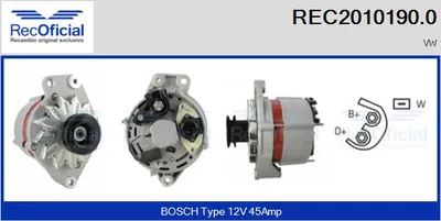 Alternador Vw PASSAT B2 · Vw PASSAT B3/B4 · Vw PASSAT B3/B4 Variant