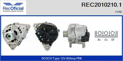 Alternador Ford KA