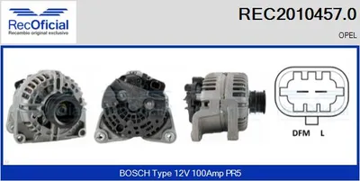 Alternador Opel VECTRA C · Opel VECTRA C GTS · Opel SIGNUM Hatchback