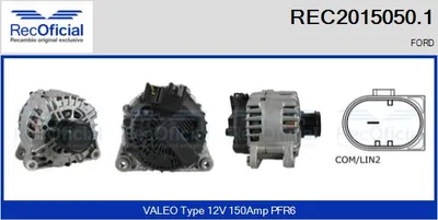 Alternador Ford MONDEO IV Saloon · Ford MONDEO IV · Ford MONDEO IV Turnier