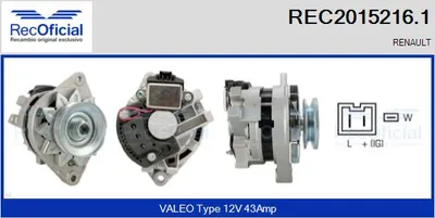 Alternador Renault 12 · Renault 4 · Renault 4 Box Body/MPV