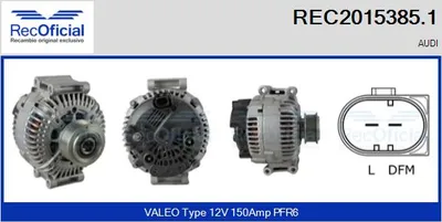 Alternador Audi A4 B7 · Audi A4 B7 Avant · Audi A4 B7 Convertible
