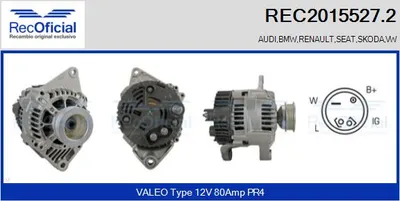Alternador Renault SAFRANE I