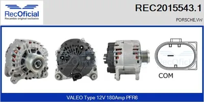 Alternador Vw TOUAREG