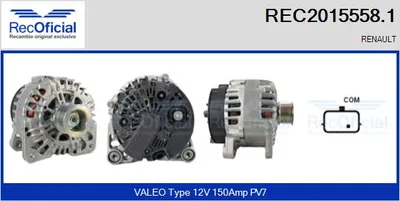 Alternador Renault LAGUNA III · Renault LAGUNA III Grandtour · Renault LAGUNA Coupe
