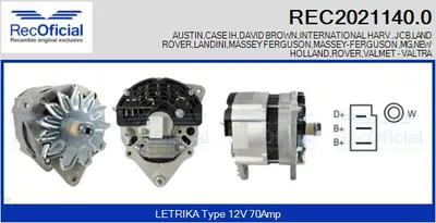 Alternador Rover 200 II Hatchback · Rover 200 II Convertible · Rover 400 II