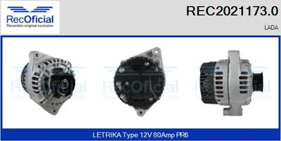 Alternador Lada 110 · Lada 112 · Lada 111