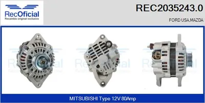 Alternador Mazda 626 IV Hatchback · Ford Usa PROBE II