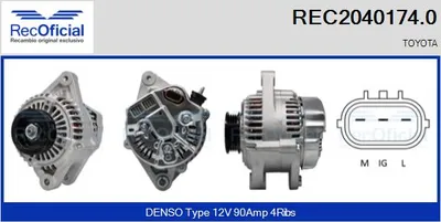 Alternador Toyota YARIS