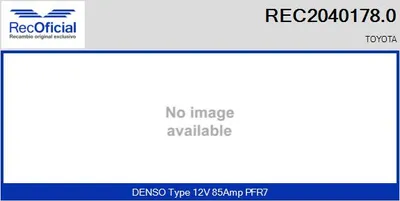 Alternador Toyota HIACE IV Bus · Toyota LAND CRUISER 90 · Toyota HIACE IV Van