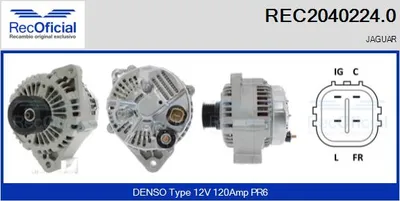 Alternador Jaguar X-TYPE I