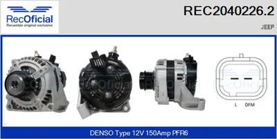 Alternador Jeep CHEROKEE
