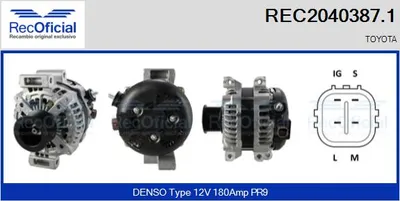 Alternador Toyota LAND CRUISER 200