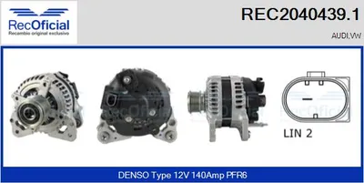 Alternador Vw TIGUAN