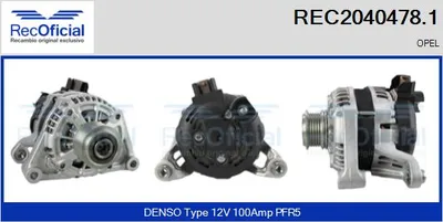 Alternador Opel CORSA E