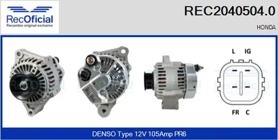Alternador Honda S2000