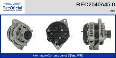 Alternador Jeep COMPASS
