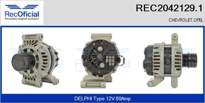 Alternador Opel KARL
