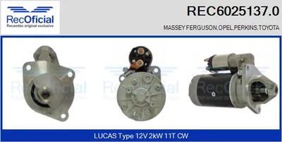 Motor de arranque Toyota RAV 4 I Cabrio · Opel CORSA D · Opel INSIGNIA A