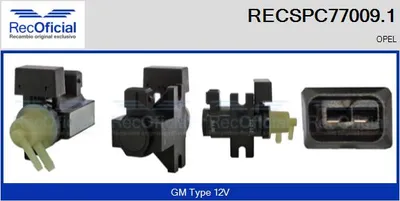 Transductor de presión, control de gases de escape Opel CORSA D · Opel CORSA D Hatchback Van