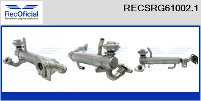 Elemento enfriador, reciclaje gases escape Fiat DUCATO Bus · Fiat DUCATO Van · Fiat DUCATO Platform/Chassis