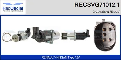 Válvula EGR Renault KANGOO · Renault CLIO II · Renault KANGOO Express