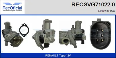 Válvula EGR Nissan PATHFINDER III · Nissan NAVARA NP300 · Nissan NAVARA NP300 Platform/Chassis