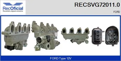 Válvula EGR Ford TOURNEO CONNECT · Ford TRANSIT CONNECT · Ford GALAXY II