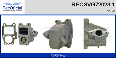 Válvula EGR Volvo S80 I · Volvo S60 I · Volvo XC90 I