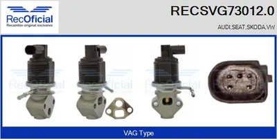 Válvula EGR Vw POLO III · Seat IBIZA II · Vw POLO III CLASSIC