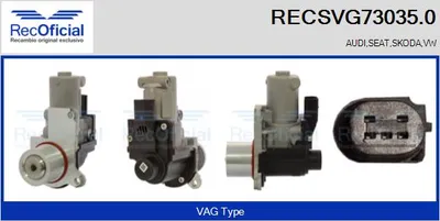 Válvula EGR Vw POLO IV · Vw TOURAN · Audi A3