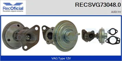 Válvula EGR Vw PHAETON · Vw TOUAREG · Audi A8 D3
