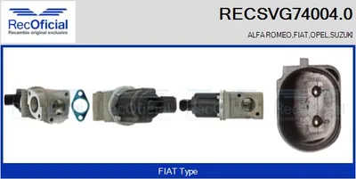 Válvula EGR Opel ASTRA H · Opel ASTRA H Estate · Opel ASTRA H GTC