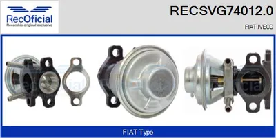 Válvula EGR Fiat DUCATO Bus · Fiat DUCATO Van · Fiat DUCATO Platform/Chassis