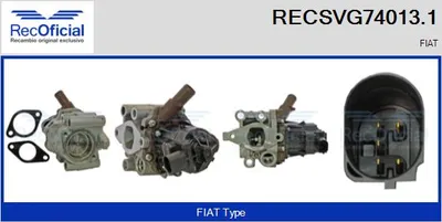 Válvula EGR Fiat DUCATO Van