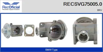 Válvula EGR Bmw 5 · Bmw 5 Touring · Bmw X3