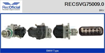 Válvula EGR Bmw 5 · Bmw 5 Touring · Bmw X3