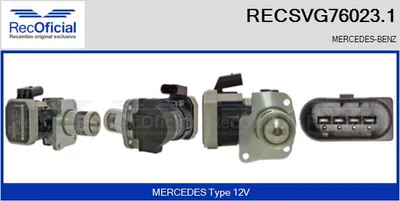 Válvula EGR Mercedes-Benz E-CLASS · Mercedes-Benz M-CLASS · Mercedes-Benz GL-CLASS