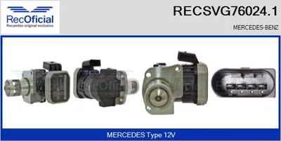 Válvula EGR Mercedes-Benz M-CLASS · Mercedes-Benz GL-CLASS