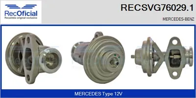 Válvula EGR Mercedes-Benz 124 Saloon · Mercedes-Benz 124 T-Model · Mercedes-Benz G-CLASS