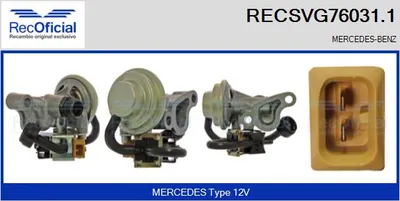 Válvula EGR Mercedes-Benz SL · Mercedes-Benz G-CLASS · Mercedes-Benz C-CLASS