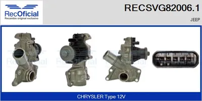 Válvula EGR Jeep CHEROKEE · Jeep WRANGLER IV