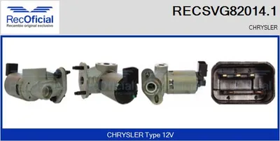 Válvula EGR Chrysler PACIFICA
