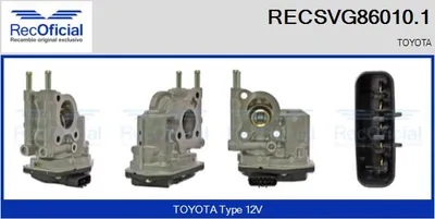 Válvula EGR Toyota LAND CRUISER PRADO · Toyota LAND CRUISER VAN