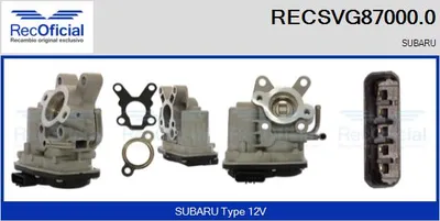 Válvula EGR Subaru OUTBACK · Subaru LEGACY IV · Subaru LEGACY IV Estate