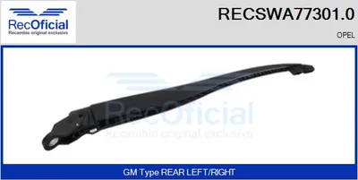 Brazo del limpiaparabrisas, lavado de parabrisas Opel ASTRA G Hatchback