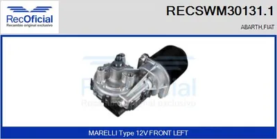 Motor del limpiaparabrisas Fiat GRANDE PUNTO · Fiat LINEA · Abarth GRANDE PUNTO