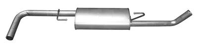 Silenciador posterior Nissan NAVARA NP300 · Nissan NAVARA NP300 Platform/Chassis